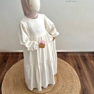 La robe Jasmin en Lin blanche