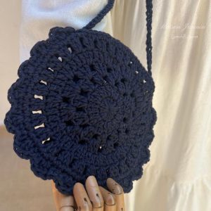 Sac Crochet Nurah - Fait Main Bleu